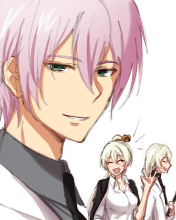 Colored Sketch + Bust-up